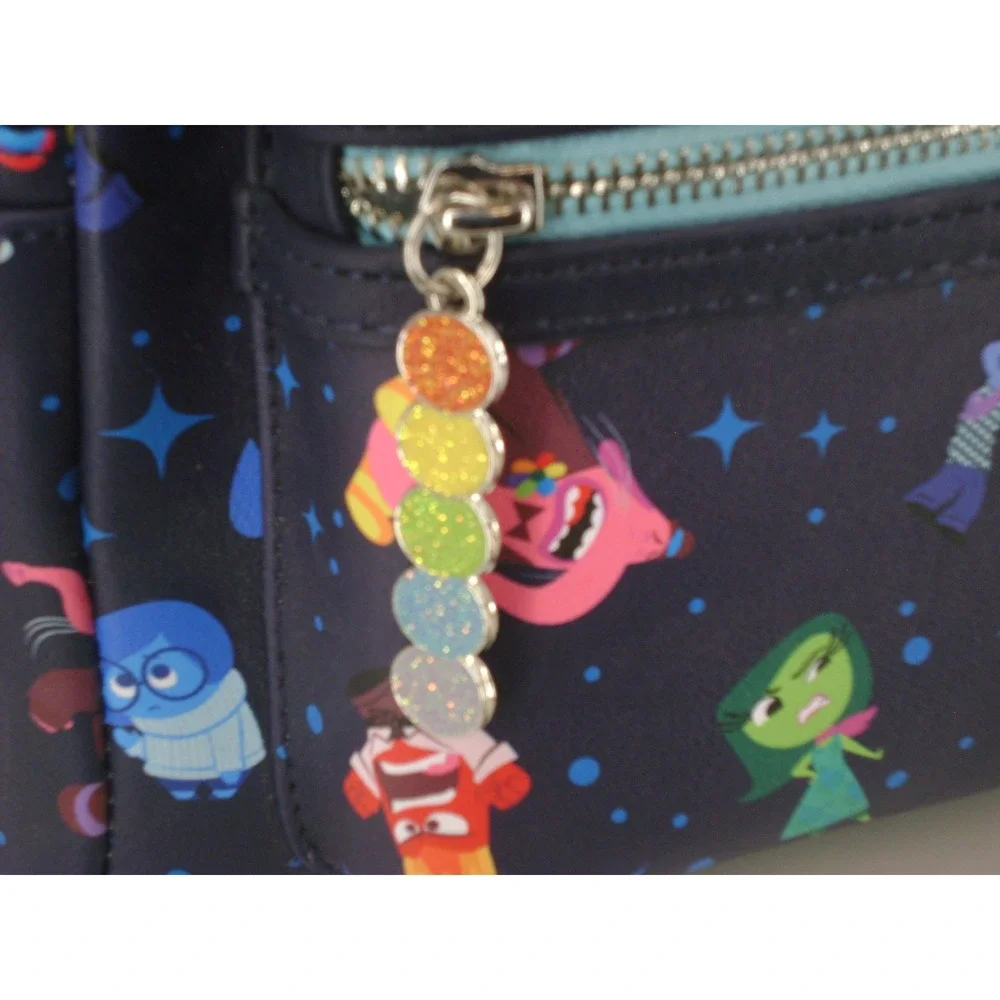 Disney Parks Loungefly Inside Out Mini Backpack‎ Pixar Joy Sadness Disgust Fear